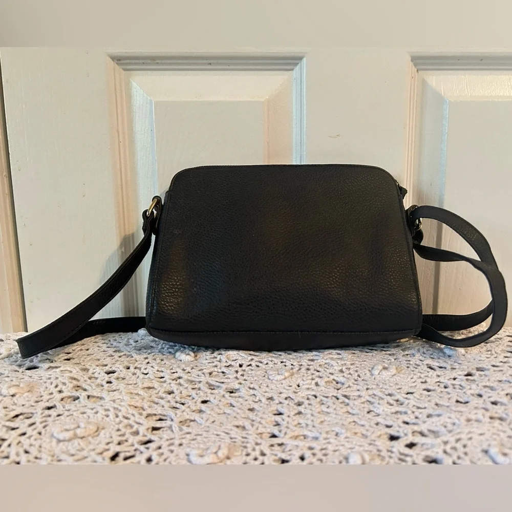 Black and White Crossbody Bag